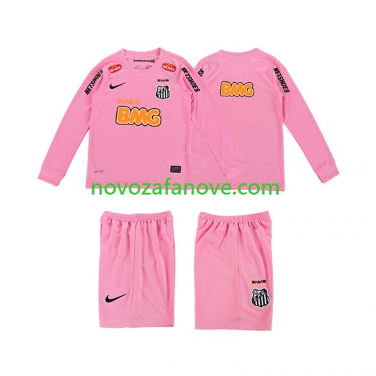 Nogometni Dres Santos 2012 2013 Retro Dječji Četvrti Dugim Rukavima
