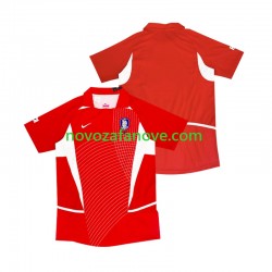 Nogometni Dres Južna Koreja Retro Muški Domaći 2002 Kratkih Rukava