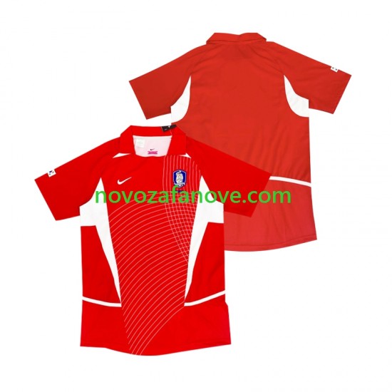 Nogometni Dres Južna Koreja Retro Muški Domaći 2002 Kratkih Rukava