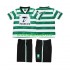 Nogometni Dres Sporting CP 2000 Retro Dječji Domaći 1999 Kratkih Rukava