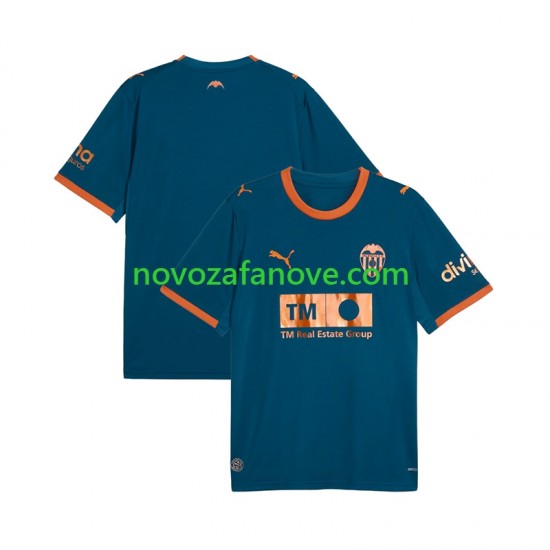 Nogometni Dres Valencia CF Muški Gostujući 2026-2027 Kratkih Rukava