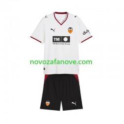 Nogometni Dres Valencia CF Dječji Domaći 2026-2027 Kratkih Rukava