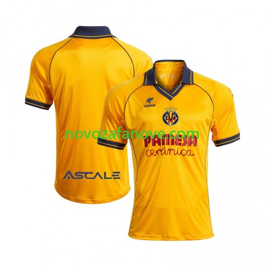 Nogometni Dres Villarreal CF Retro Muški Domaći 2025-2026 Kratkih Rukava