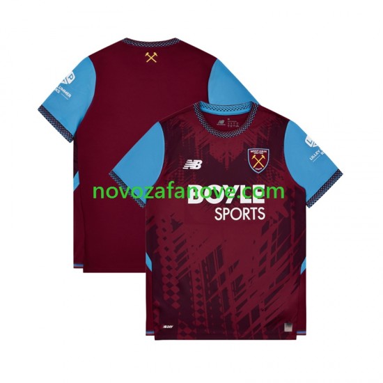 Nogometni Dres West Ham United Muški Domaći 2026-2027 Kratkih Rukava