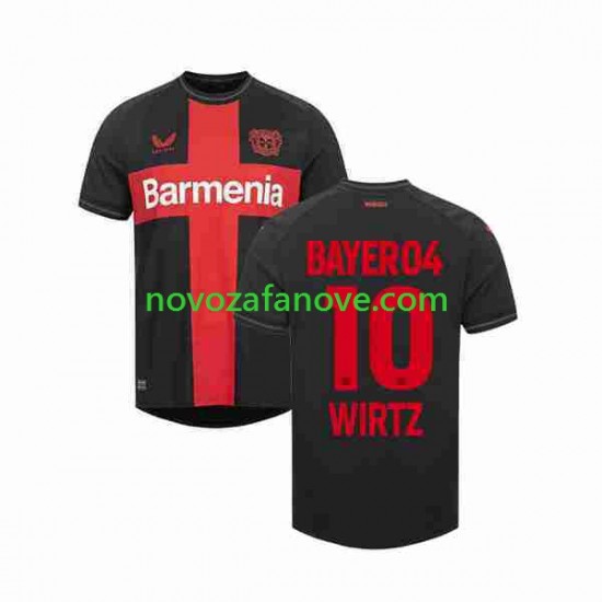 Nogometni Dres Bayer 04 Leverkusen Florian Wirtz 10 Muški Domaći 2023-2024 Kratkih Rukava