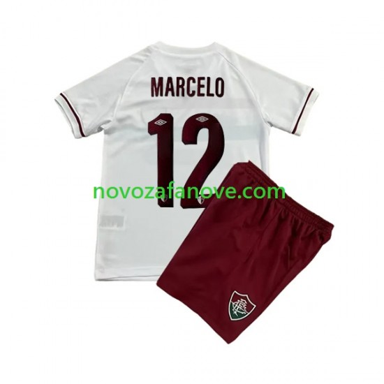 Nogometni Dres Fluminense Marcelo 12 Dječji Gostujući 2023-2024 Kratkih Rukava