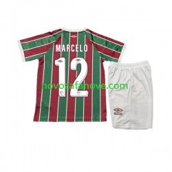 Nogometni Dres Fluminense Marcelo 12 Dječji Domaći 2023-2024 Kratkih Rukava