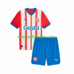 Nogometni Dres Girona Dječji Domaći 2023-2024 Kratkih Rukava