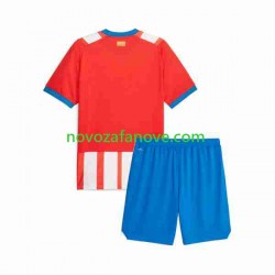 Nogometni Dres Girona Dječji Domaći 2023-2024 Kratkih Rukava