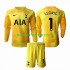 Nogometni Dres Tottenham Hotspur Hugo Lloris 1 Golmanski Dječji Domaći 2022-2023 Dugim Rukavima