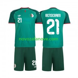 Nogometni Dres Alžir Ramy Bensebaini 21 Dječji Gostujući 2026 Kratkih Rukava