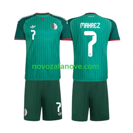 Nogometni Dres Alžir Riyad Mahrez 7 Dječji Gostujući 2026 Kratkih Rukava