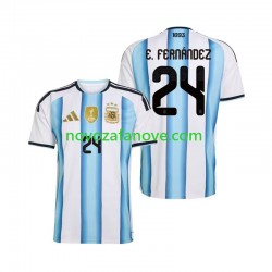 Nogometni Dres Argentina Enzo Fernandez 24 Muški Domaći Svjetsko prvenstvo 2026 Kratkih Rukava