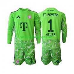 Nogometni Dres FC Bayern München Manuel Neuer 1 Golmanski Dječji Domaći 2026-2027 Dugim Rukavima