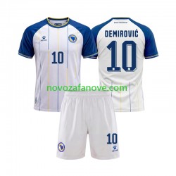 Nogometni Dres Bosna i Hercegovina Ermedin Demirovic 10 Dječji Gostujući Svjetsko prvenstvo 2026 Kratkih Rukava