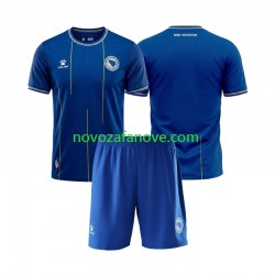 Nogometni Dres Bosna i Hercegovina Dječji Domaći Svjetsko prvenstvo 2026 Kratkih Rukava