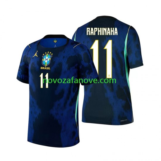 Nogometni Dres Brazil Raphinha 11 Muški Gostujući Svjetsko prvenstvo 2026 Kratkih Rukava