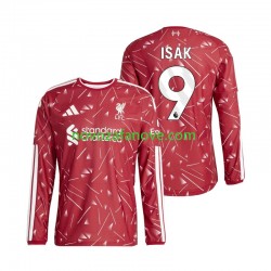 Nogometni Dres Liverpool Alexander Isak 9 Muški Domaći 2026-2027 Dugim Rukavima