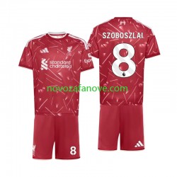 Nogometni Dres Liverpool Dominik Szoboszlai 8 Dječji Domaći 2026-2027 Kratkih Rukava