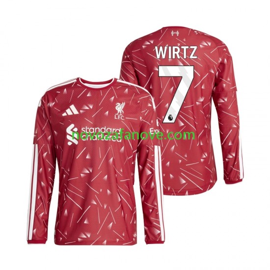 Nogometni Dres Liverpool Florian Wirtz 7 Muški Domaći 2026-2027 Dugim Rukavima