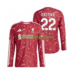 Nogometni Dres Liverpool Hugo Ekitike 22 Muški Domaći 2026-2027 Dugim Rukavima