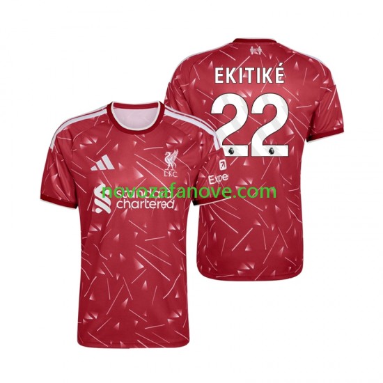 Nogometni Dres Liverpool Hugo Ekitike 22 Muški Domaći 2026-2027 Kratkih Rukava