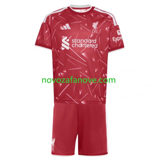 Nogometni Dres Liverpool Dječji Domaći 2026-2027 Kratkih Rukava