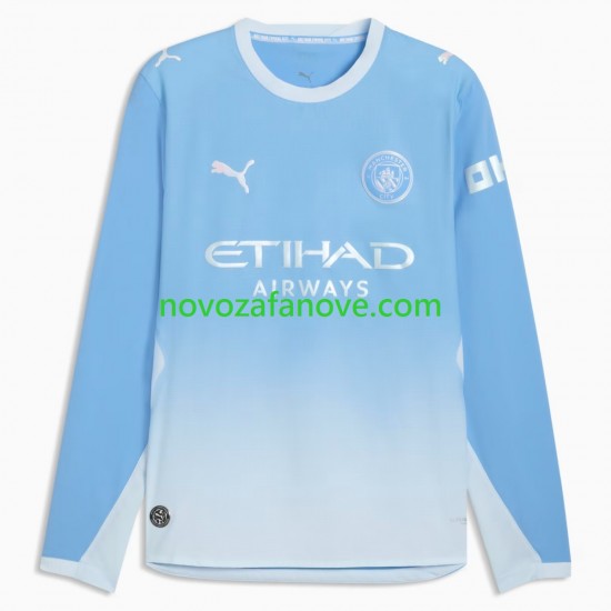 Nogometni Dres Manchester City Muški Domaći 2026-2027 Dugim Rukavima