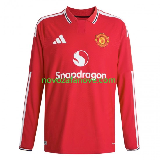 Nogometni Dres Manchester United Muški Domaći 2026-2027 Dugim Rukavima