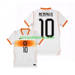 Nogometni Dres Nizozemska Memphis Depay 10 Muški Gostujući Svjetsko prvenstvo 2026 Kratkih Rukava