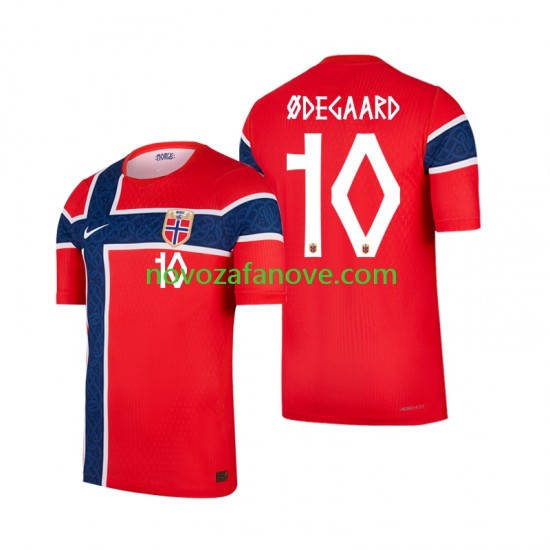 Nogometni Dres Norveška Martin Odegaard 10 Muški Domaći Svjetsko prvenstvo 2026 Kratkih Rukava