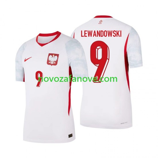 Nogometni Dres Poljska Robert Lewandowski 9 Muški Domaći 2026 Kratkih Rukava