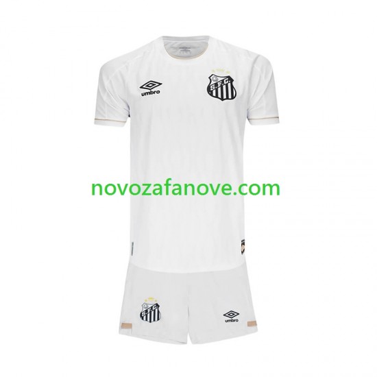 Nogometni Dres Santos FC Dječji Domaći 2026-2027 Kratkih Rukava