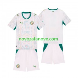 Nogometni Dres Senegal Dječji Domaći 2026 2027 Kratkih Rukava