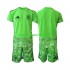 Nogometni Dres Španjolska 6th Green color Golmanski Dječji Svjetsko prvenstvo 2026 Kratkih Rukava