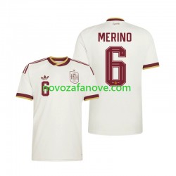 Nogometni Dres Španjolska Mikel Merino 6 Muški Gostujući Svjetsko prvenstvo 2026 Kratkih Rukava