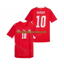 Nogometni Dres Švicarska Granit Xhaka 10 Muški Domaći Svjetsko prvenstvo 2026 Kratkih Rukava