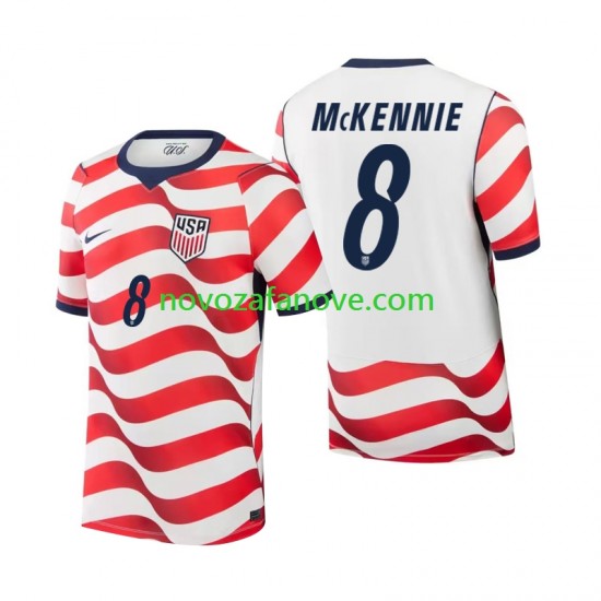 Nogometni Dres SAD Weston McKennie 8 Muški Domaći Svjetsko prvenstvo 2026 Kratkih Rukava