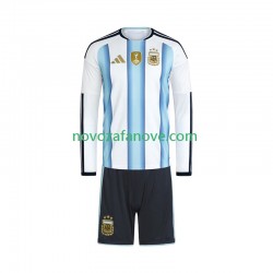 Nogometni Dres Argentina Dječji Domaći Svjetsko prvenstvo 2026 Dugim Rukavima
