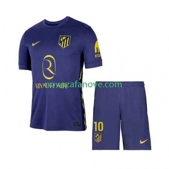 Nogometni Dres Atlético Madrid Alex Baena 10 Dječji Gostujući 2025-2026 Kratkih Rukava