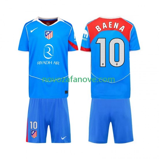 Nogometni Dres Atlético Madrid Alex Baena 10 Dječji Treći 2025-2026 Kratkih Rukava