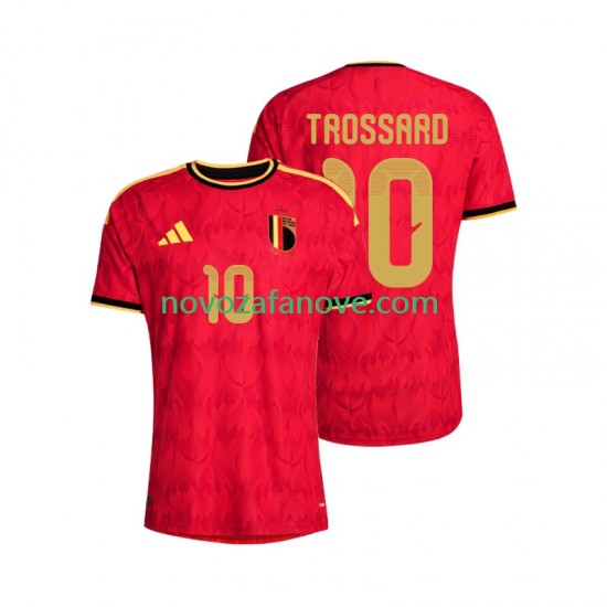Nogometni Dres Belgija Leandro Trossard 10 Muški Domaći Svjetsko prvenstvo 2026 Kratkih Rukava