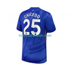 Nogometni Dres Chelsea Moises Caicedo 25 Muški Domaći 2025-2026 Kratkih Rukava