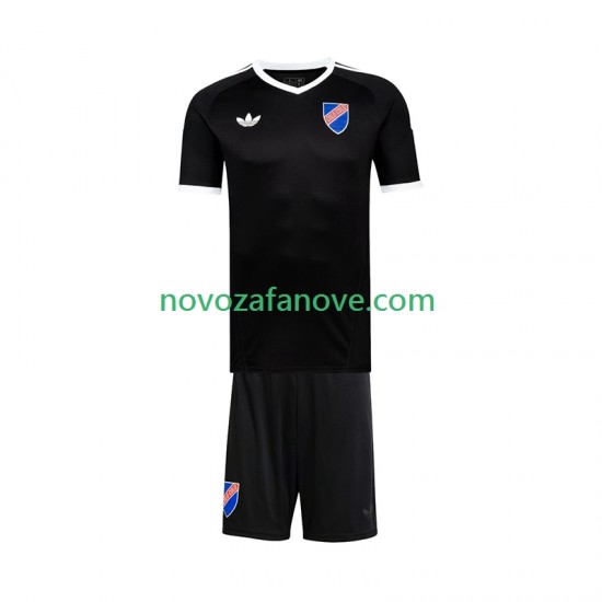 Nogometni Dres Colo-Colo Centenary Golmanski Dječji Domaći 2025-2026 Kratkih Rukava