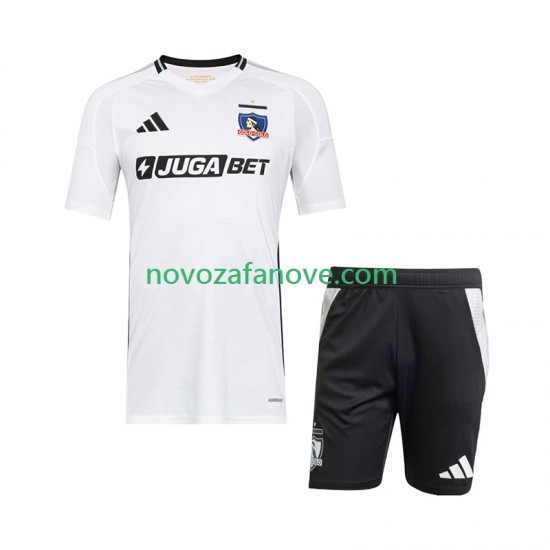 Nogometni Dres Colo-Colo Dječji Domaći 2025-2026 Kratkih Rukava