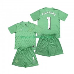 Nogometni Dres Everton Pickford 1 Golmanski Dječji Domaći 2025-2026 Kratkih Rukava
