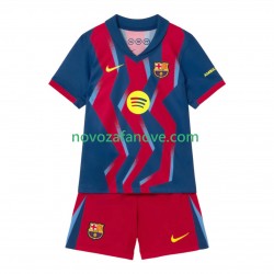 Nogometni Dres FC Barcelona Dječji Četvrti 2025-2026 Kratkih Rukava