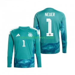 Nogometni Dres Njemačka Manuel Neuer 1 Golmanski Muški Domaći Svjetsko prvenstvo 2026 Dugim Rukavima