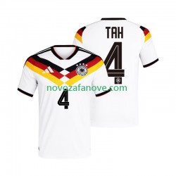 Nogometni Dres Njemačka Jonathan Tah 4 Muški Domaći Svjetsko prvenstvo 2026 Kratkih Rukava