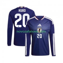 Nogometni Dres Japan Kubo 20 Muški Domaći Svjetsko prvenstvo 2026 Dugim Rukavima